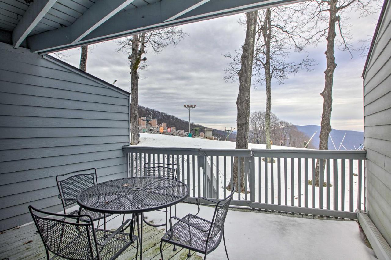 Cozy Couples Getaway Ski-In, Ski-Out Condo! Mount Torry Furnace Buitenkant foto